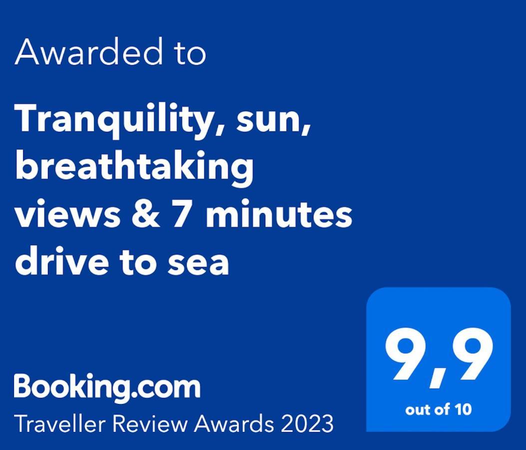 Апартаменты Tranquility, Sun, Breathtaking Views & 7 Minutes Drive To Sea Бенитачель Экстерьер фото